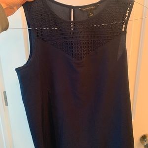 Navy banana republic top